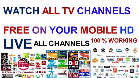 free live tv all channels.